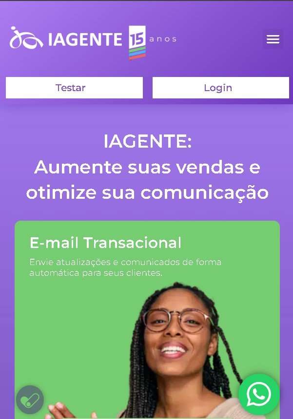 Site da iAgente - Marketing Digital
